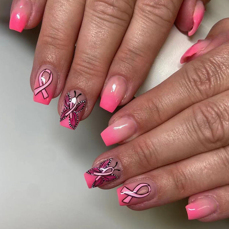 Butterfly Lovely False Nails