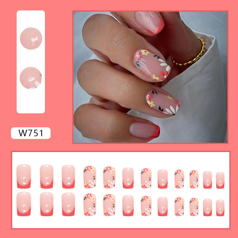 Press on nail 20pcs W751