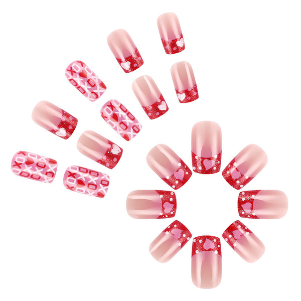 24pcs/Set Press On Nails