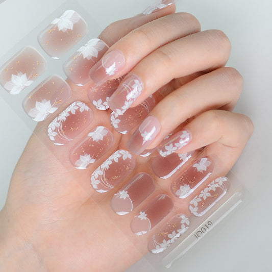 Semi-Cured Gel Nail sticker kit JQ019