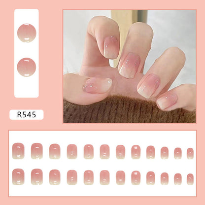 24Pcs press on nail R545