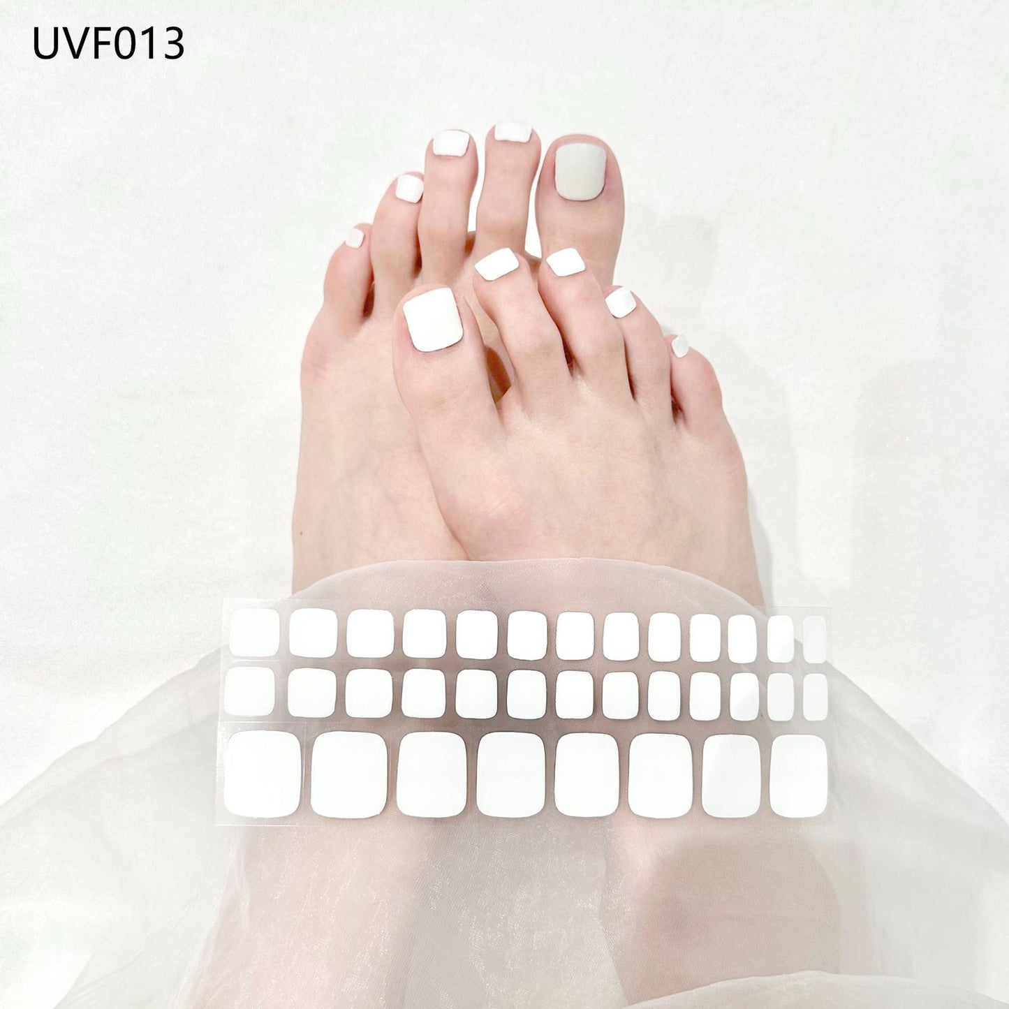 Pedicure Gel Nail Strips UVF013