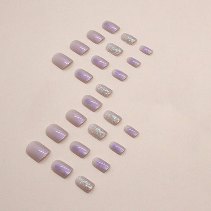 24Pcs press on nail W1234