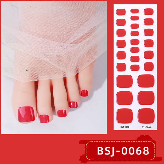 Pedicure Gel Nail Strips BSJ-0068