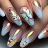 Blue Butterfly Burst
