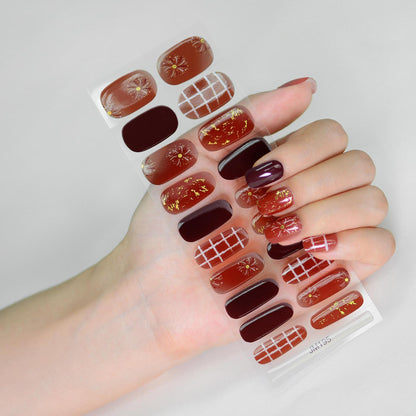 Semi-cured Gel Nail Strips