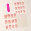 Pink gradual change flower