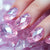 Crystal Gradient Instagram Nail Panel
