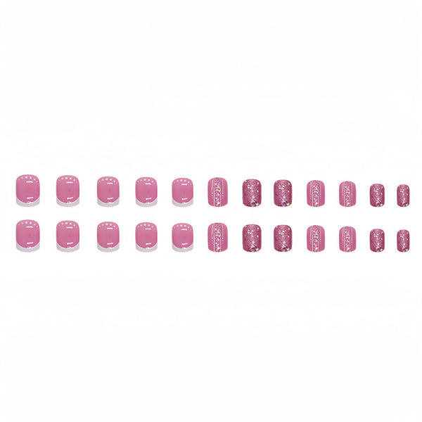 24pcs/Set Press On Nails