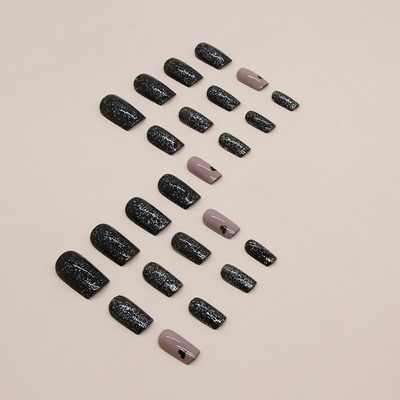 24Pcs press on nail W1111