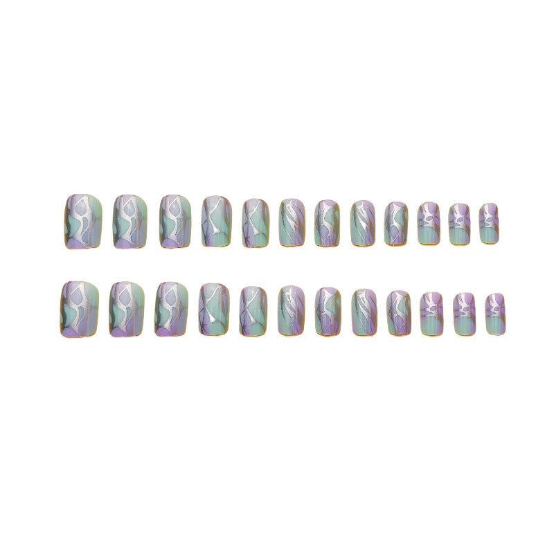 24pcs/Set Press On Nails