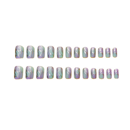 24pcs/Set Press On Nails