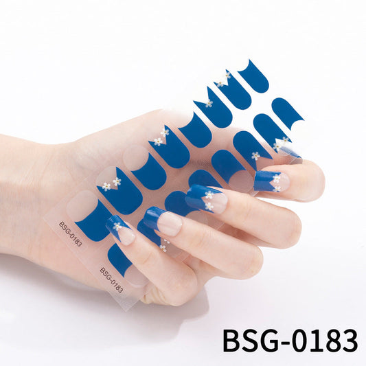 Semi-cured Gel Nail Wraps