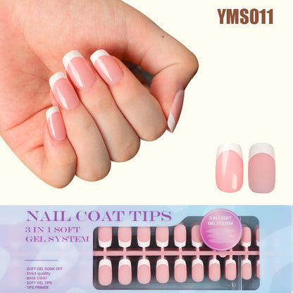 300pcs/set Pre-colored Gel Nails Tips