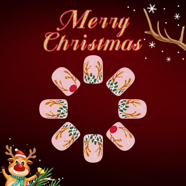 24pcs/Set Press On Nails C1273