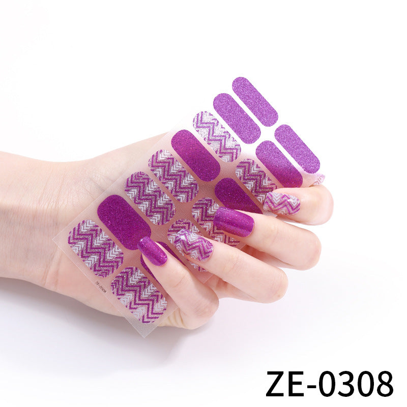 Nail wraps ZE-0308