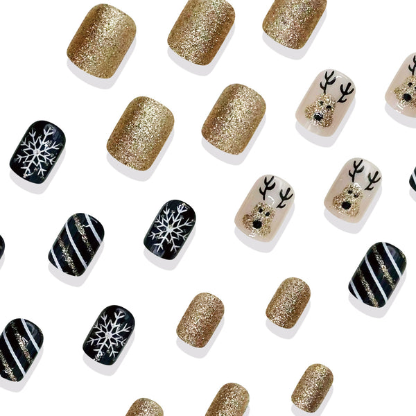 24pcs/Set Press On Nails SD-50