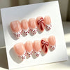 30 pieces red velvet French bow
