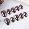 Placage marron foncé 32 pièces