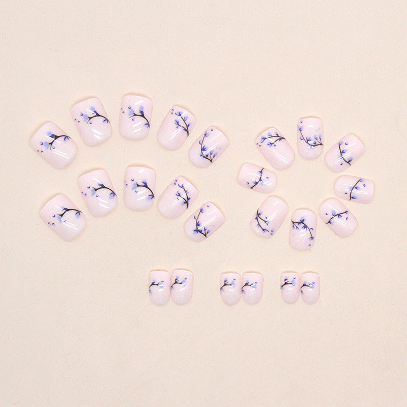 24Pcs press on nail W1048