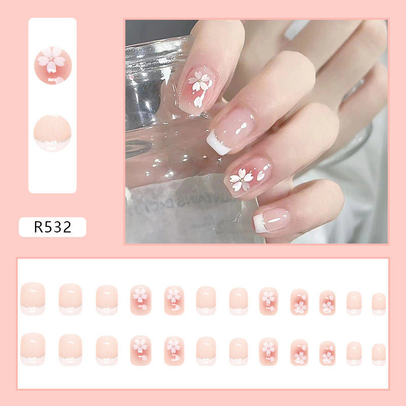 24Pcs press on nail R532