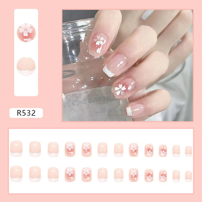 24Pcs press on nail R532