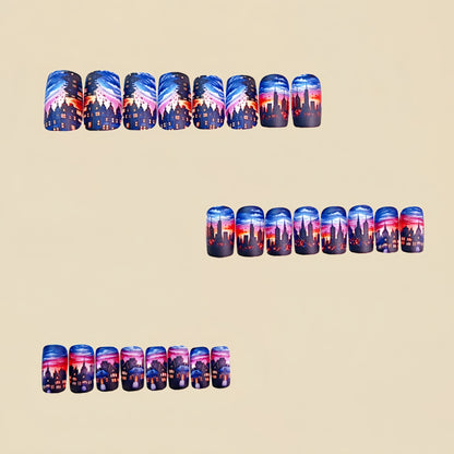 24pcs/Set Press On Nails