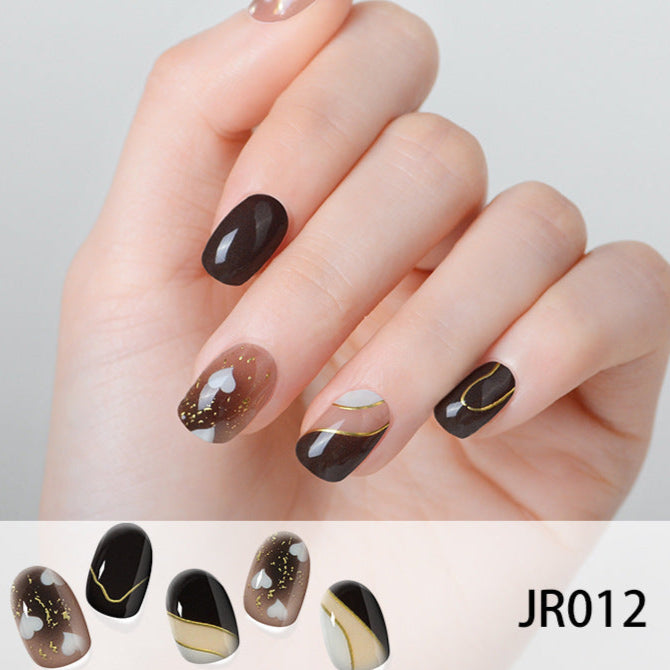 Semi-cured Gel Nail Strips JR012