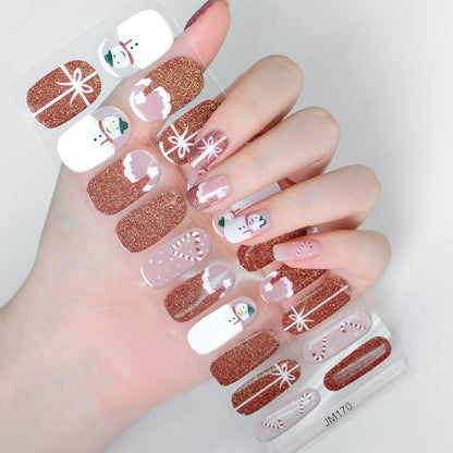 Semi-cured Gel Nail Stickers