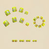 Pedicure fake nail Y594