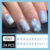 24pcs/Set Press On Nails