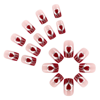 24pcs/Set Press On Nail YS499