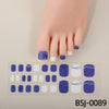 Bandes de vernis gel pour les pieds