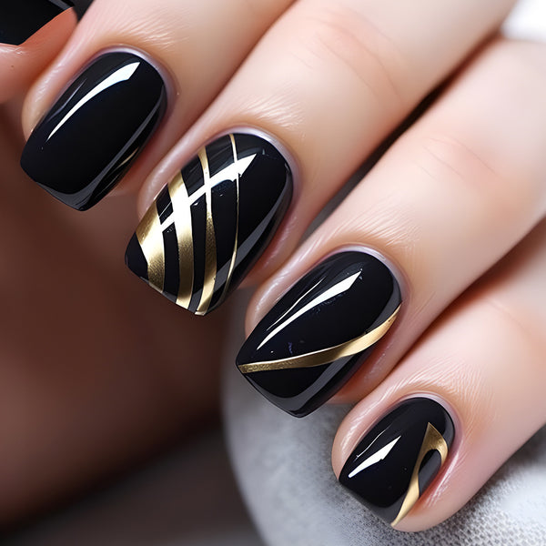 Black gold line