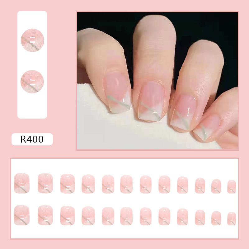 24Pcs press on nail R400