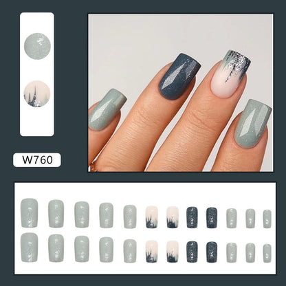 15 Sizes-30 Pcs Acrylic Press On Nails W760