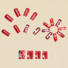24pcs/Set Press On Nails Y1214
