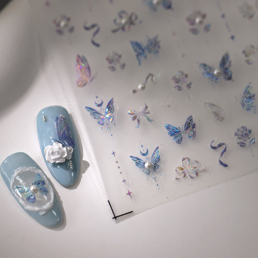 Starlight adhesive nail sticker