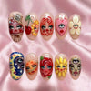 30Pcs Grotesque Face Painting