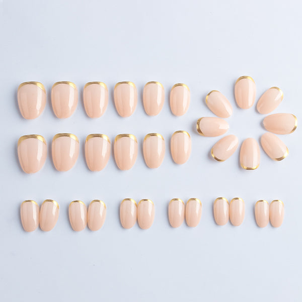 Abricot nu ombré 32 pièces