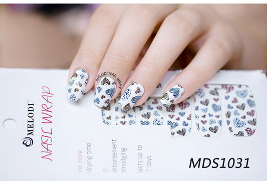 Nail wraps MDS1031