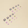 Pedicure fake nail Y052