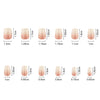 240 pieces of boxed ballet square fake nails