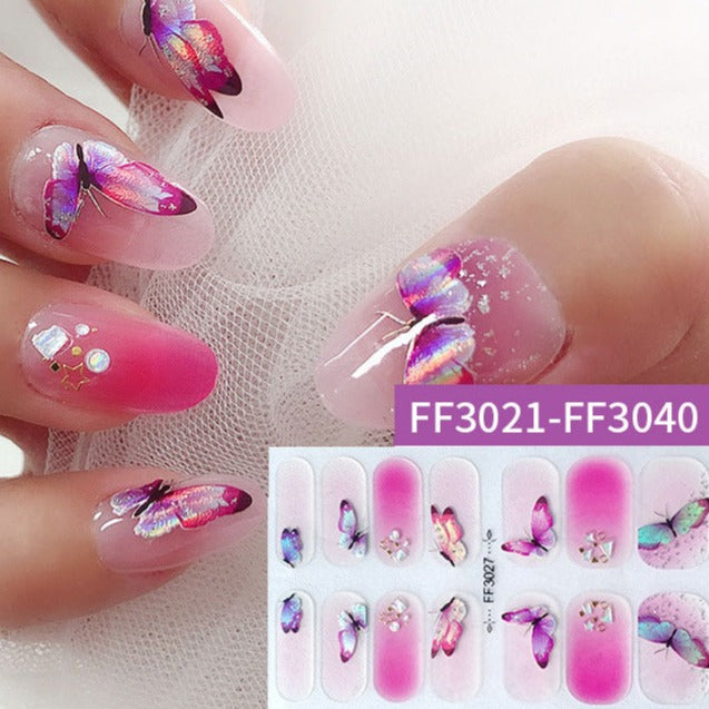 Nail art stickers