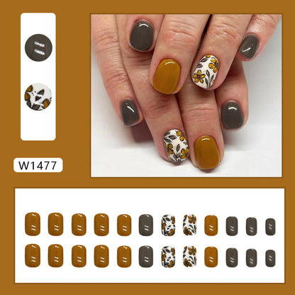 Press on nail 20pcs W1477