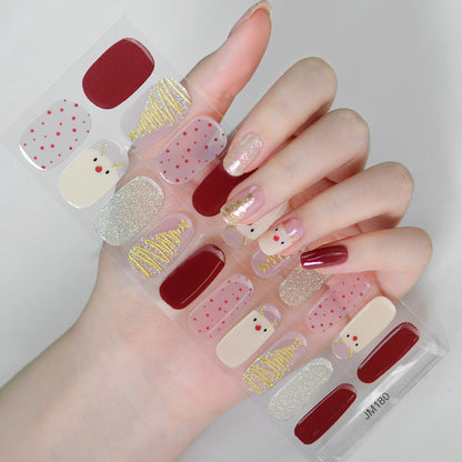 Semi-cured Gel Nail Stickers