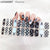 UV gel nail sticker semi-cured UVG60087