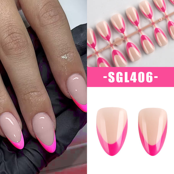 30 pieces rose red regular edge