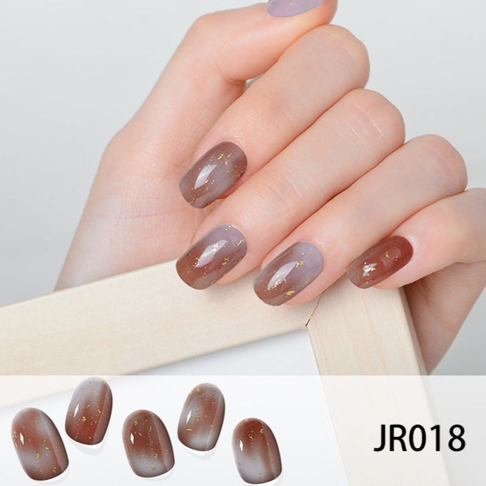 Semi-cured Gel Nail Strips JR018