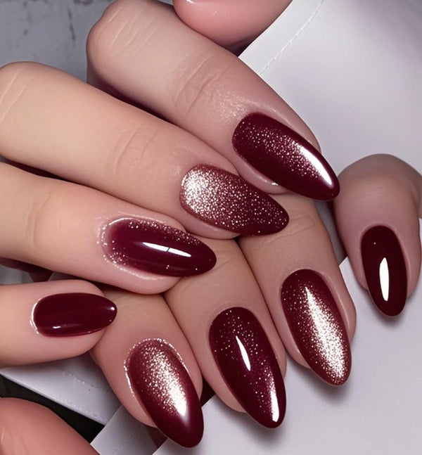 12 Sizes-24 Pcs Press On Nails AW420